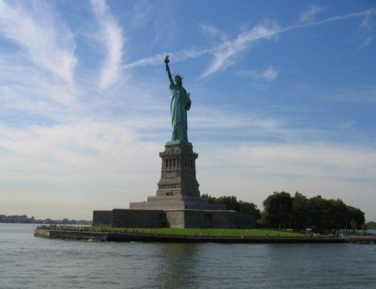 New York-the city of political freedom and most economical potential in the world - The symbol of freedom