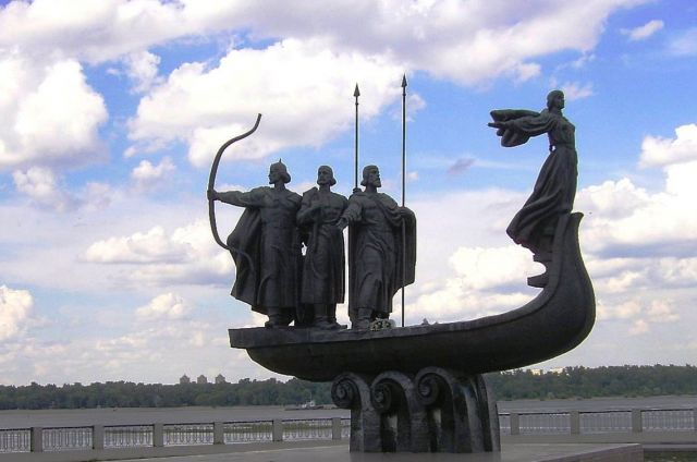 Kiev - A Kiev Monument