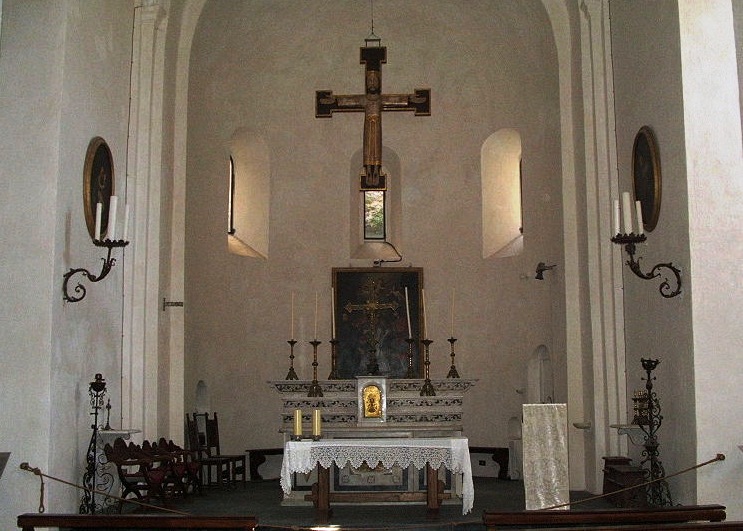 The Abbey of San Fruttuoso - Interior view