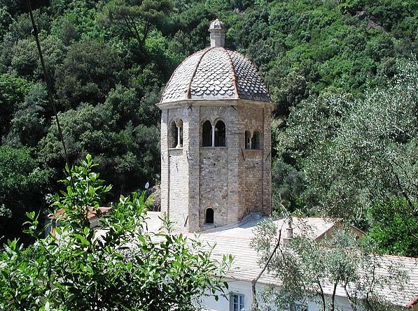 The Abbey of San Fruttuoso - Tower view
