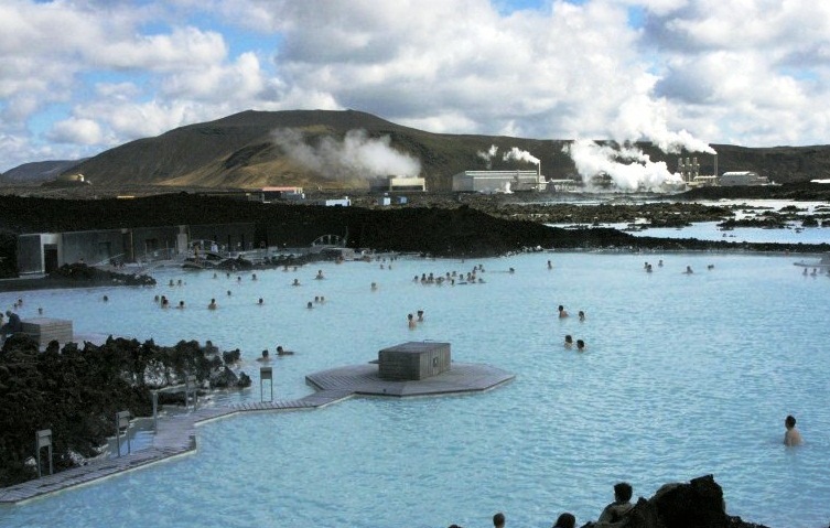 The Blue Lagoon in Iceland - Relaxing area