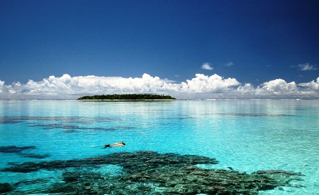 The Aitutaki Lagoon - Spectacular view