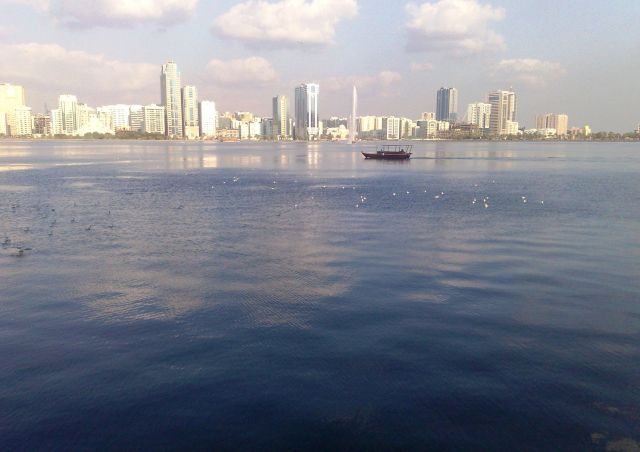 Khalid Lagoon - Excellent view