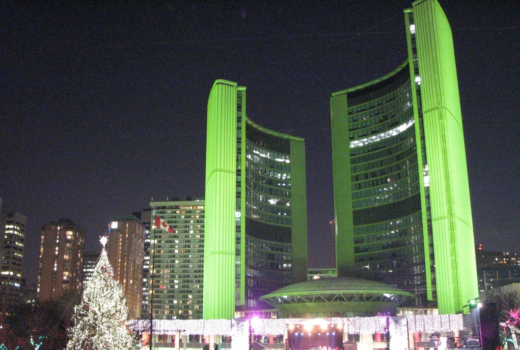 Toronto - Christmas tree in the city