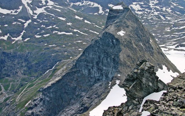 The Trollstigen Road - A mountain