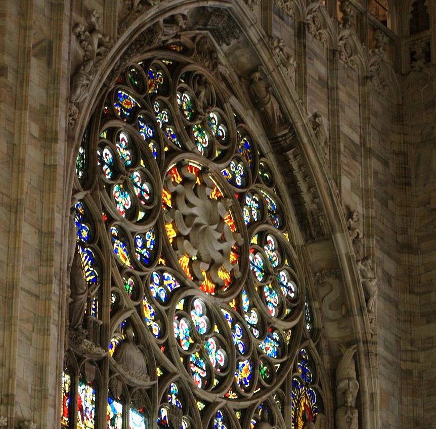 Milan Cathedral - Rose window