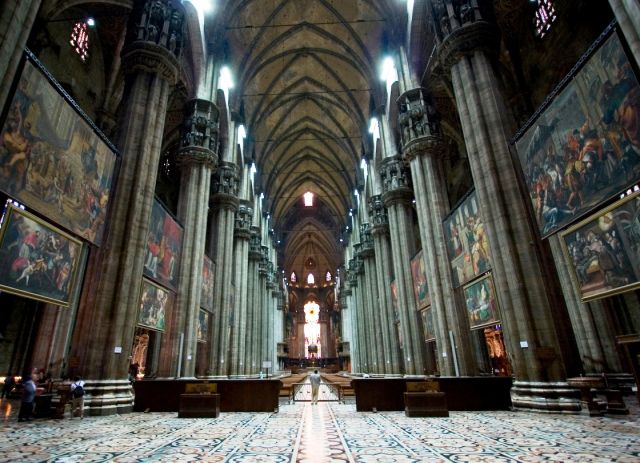 Milan Cathedral - Wonderful interior