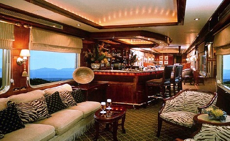 The Blue Train - Luxury interior