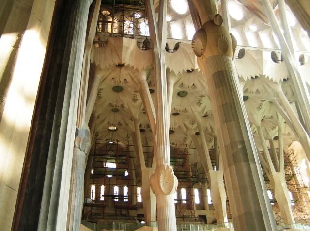 Sagrada Familia - Special interior design