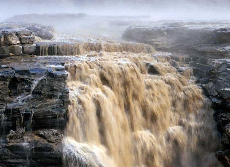 The Yellow River - Waterfall