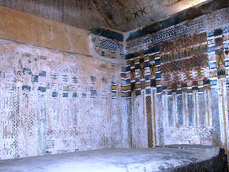 The Pyramid of Unas - Sarcophagus chamber