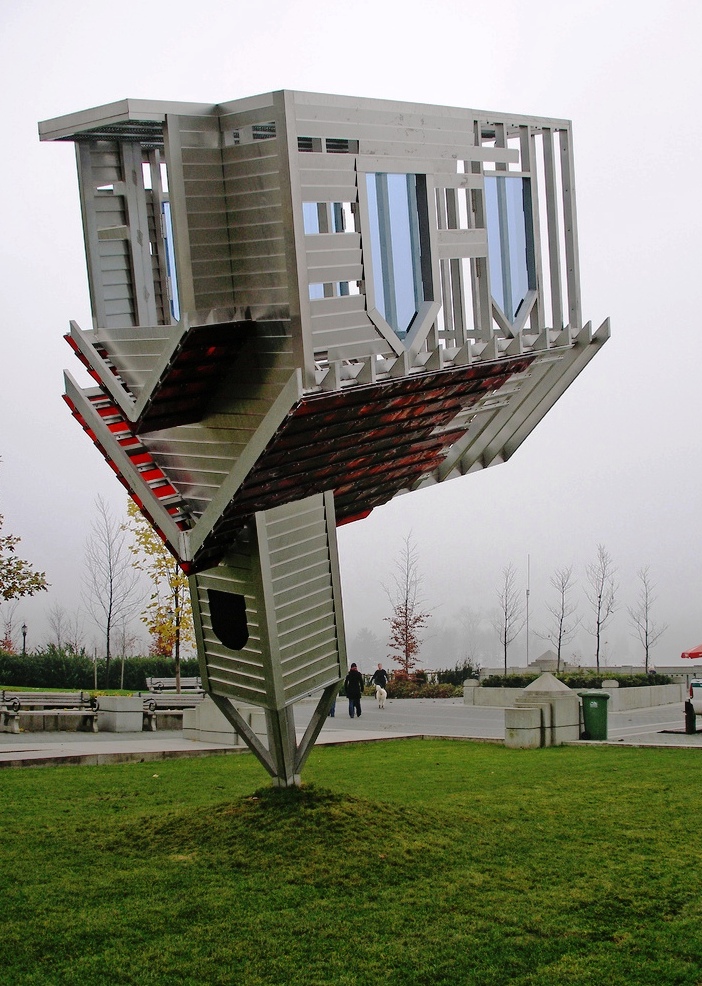 The Device to Root out Evil - A modern sculpture