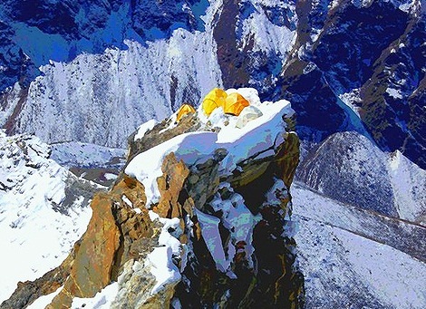 Ama Dablam Mountain Peak - Spectacular beauty