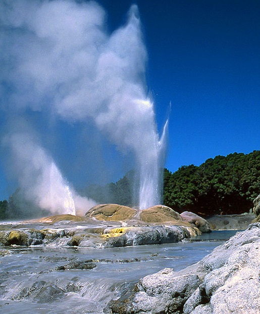 Prince of Wales Feathers Geyser, New Zealand - Spectacular geyser