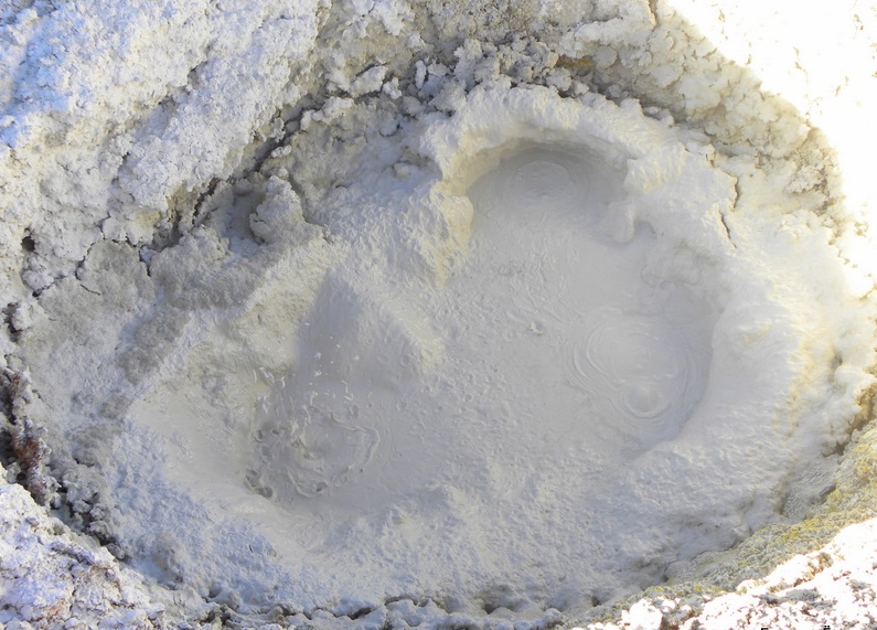 Sol de Manana Geyser, Bolivia - Boiling mud pot