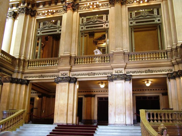 Teatro Colon in Buenos Aires  - Interior decoration