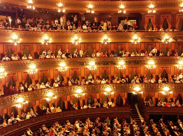Teatro Colon in Buenos Aires  - The theatre performance