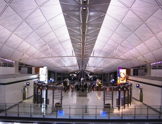 Hong Kong International Airport - Terminal view