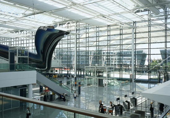 Munich Airport - Interesting design
