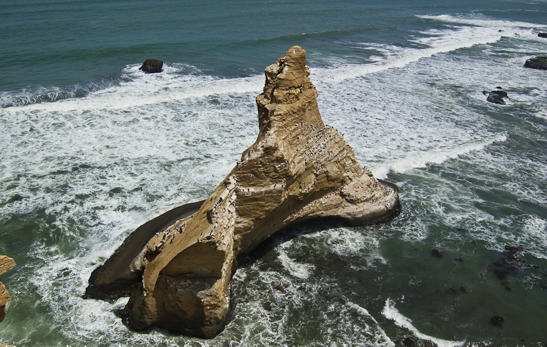 The Paracas Sea Cliffs - Impressive rocks