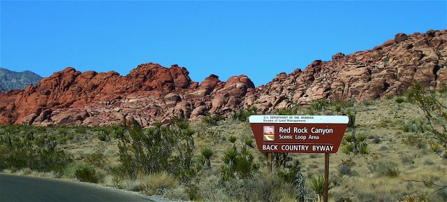 Red Rock Canyon in Nevada, USA - Beautiful landscape
