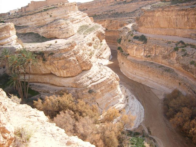 Mides Canyon in Tunisia - Beautiful view of Mides Canyon