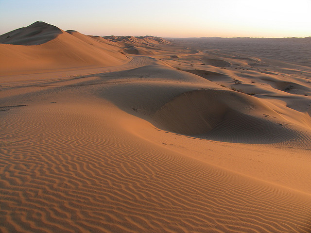The Rub Al Khali Desert - Fascinating  desert