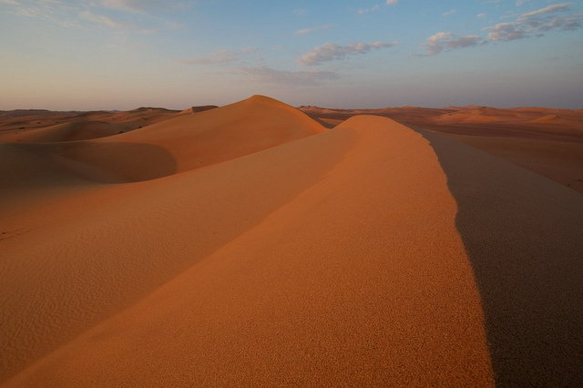 The Rub Al Khali Desert - Sandy desert