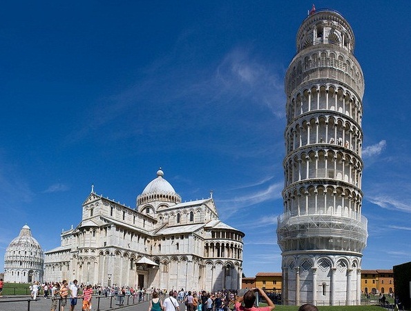 The Leaning Tower of Pisa - Ancient wonder of the world