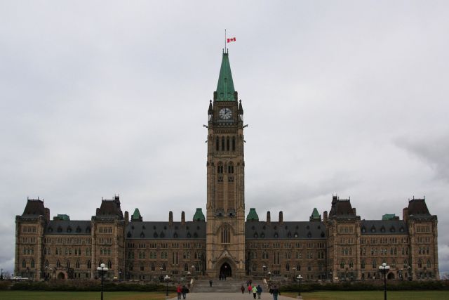 The Parliament of Canada,Ottawa - Panoramic view