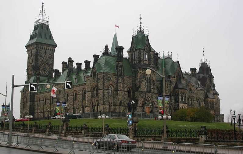 The Parliament of Canada,Ottawa - Picturesque engineering work
