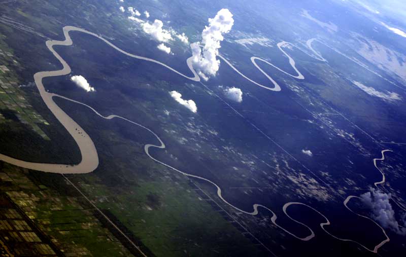 The Sumatra Island - Natural marshy plain