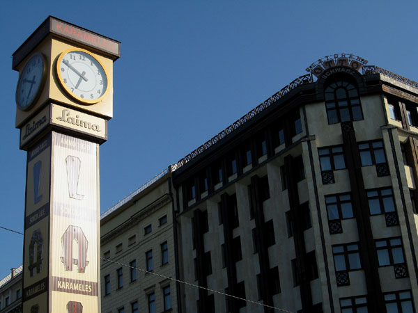The Laima Clock - Favorite meeting place for its people