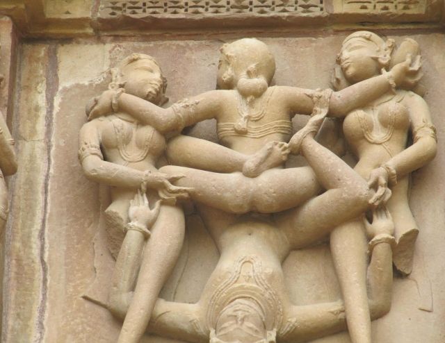 Khajuraho - the origin of Kama Sutra - Stone relic