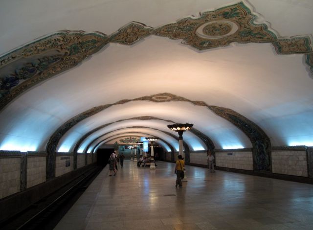Alisher Navoi  Metro Station , Tashkent, Uzbekistan - Comod station