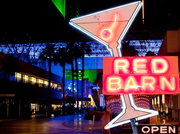 Fremont Street  Experience - Red Barn