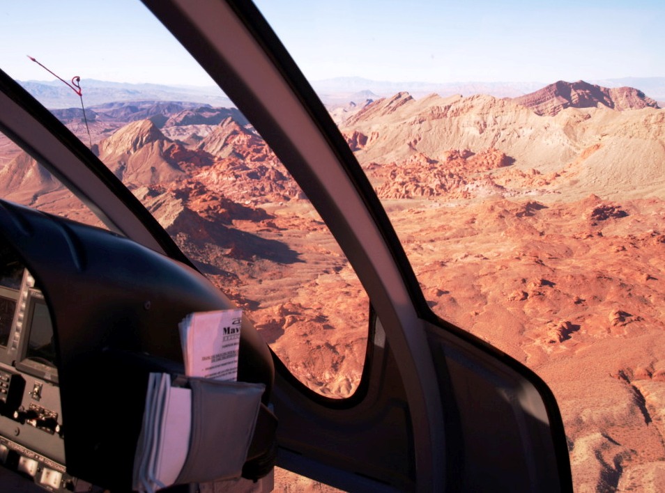 Red Rock National Canyon - Helicopter flight