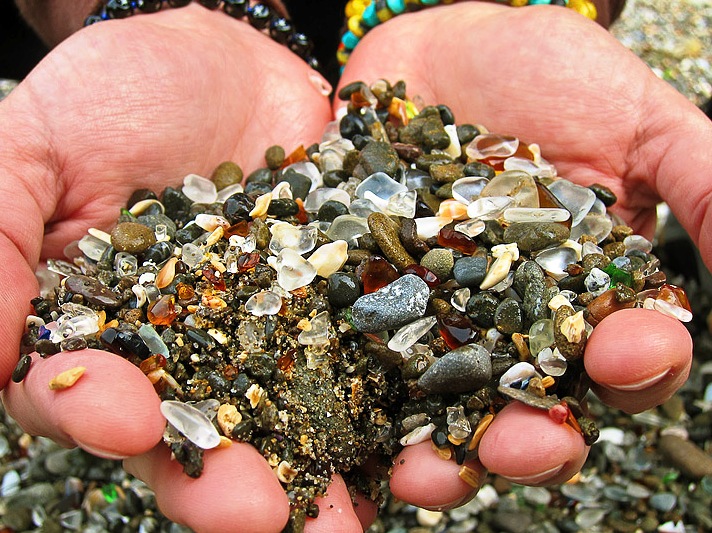 Glass Beach, Fort Bragg - Beautiful pebbles