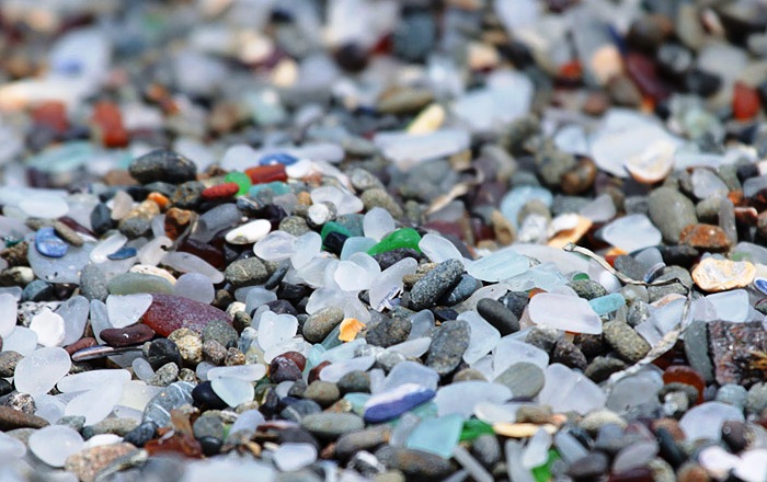 Glass Beach, Fort Bragg - Colorful view