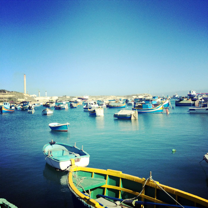 Marsaxlokk - Maltese boats