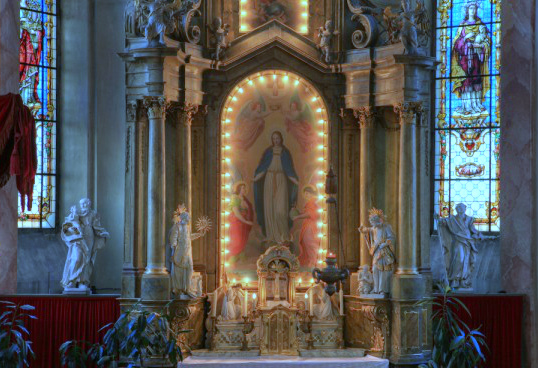 The Ursuline Church - Interior
