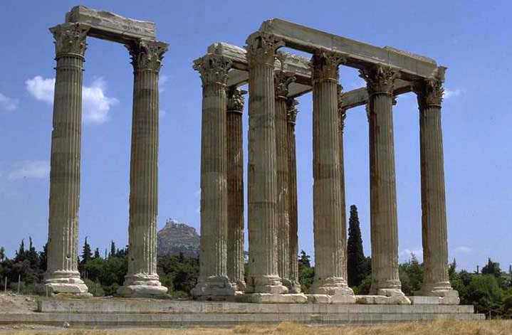 The Temple of Zeus - Temple of Zeus view