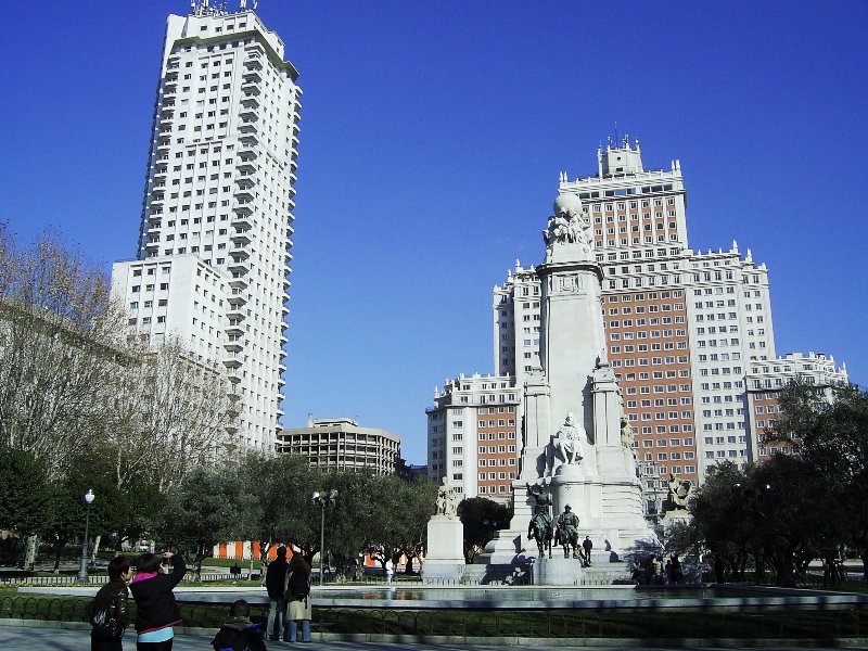 Plaza de Espana - View of Plaza de Espana