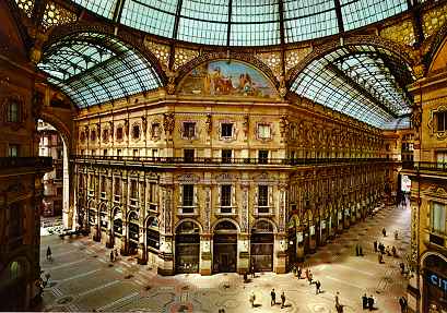 Galleria Vittorio Emanuele II - General view