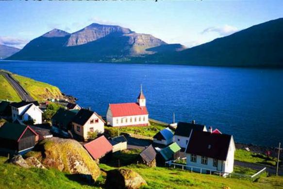Faroe Islands - Faroe Islands beautiful panorama