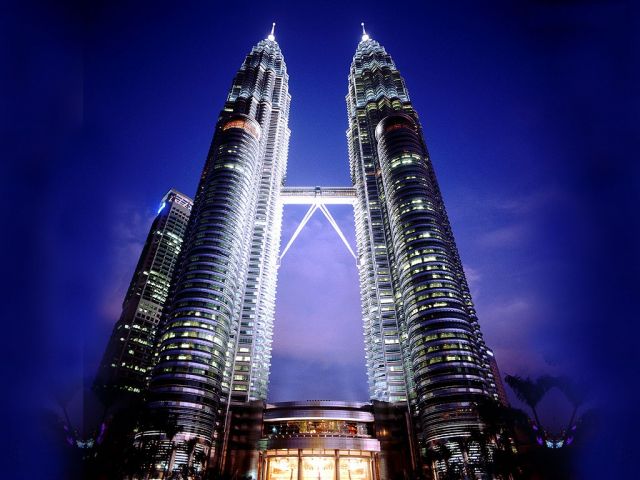 Malaysia - Petronas Towers in Kuala Lumpur