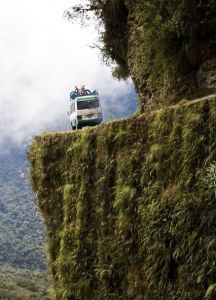 Road of Death in Bolivia