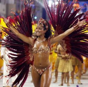 Samba in Rio de Janeiro, Brazil