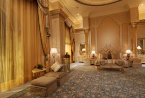 Emirates Palace Hotel in Abu Dhabi, United Arab Emirates