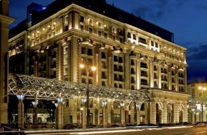 The Ritz-Carlton Hotel in Moscow, Russia